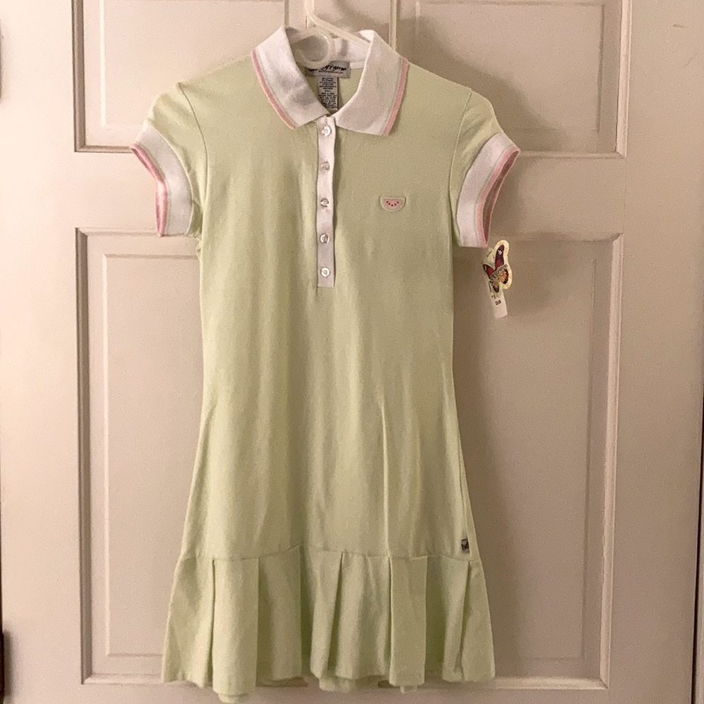 Girls cotton dress. Size small. by Self Esteem USA